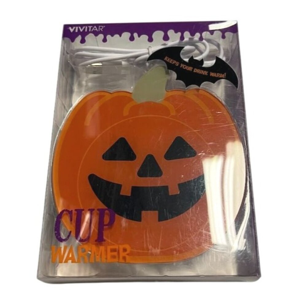 Target Bullseye Playground Vivitar Cute Pumpkin Cup Warmer Coffee Hot Chocolate